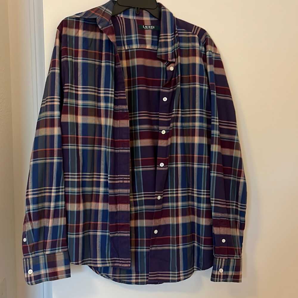 Ralph Lauren Flannel Top